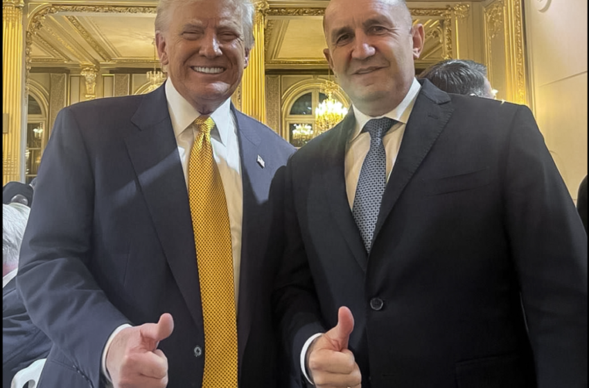  Радев разговарал со Трамп за итно укинување на американските визи за Бугарија